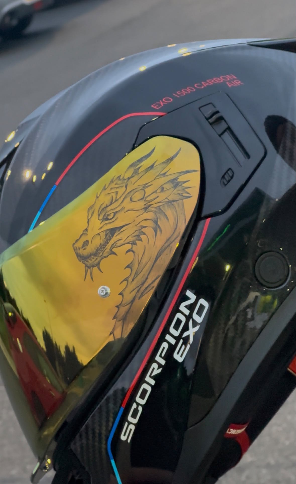 Hand-engraved car part by Engravings by Kayla — example 7